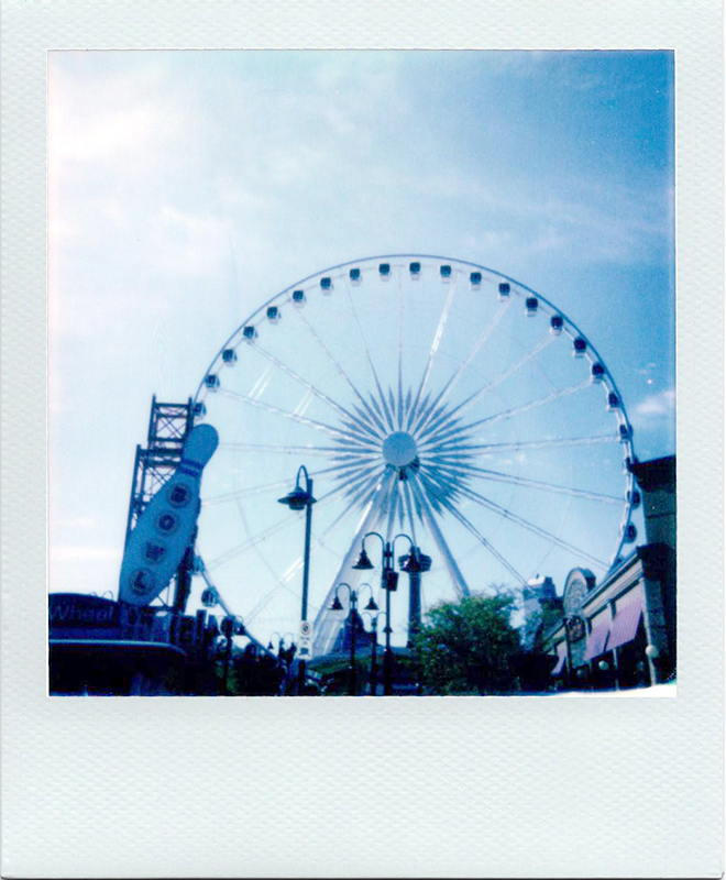 Clifton Hill, Niagara Falls Nov 2019.<br>Polaroid OneStep2 i-Type film